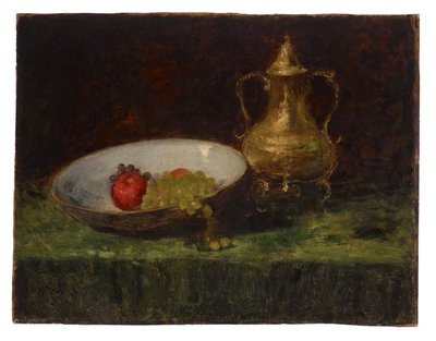 Still Life (Fruit and Copper Pot) by William Merritt Chase